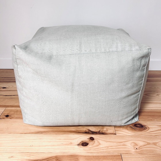 HAY Pouf Story Grey – Footstools & poufs, Polyester (photo 6 of 16)