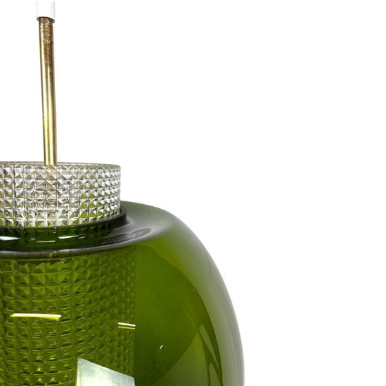 Image 1 of Swedish glass pendant lamp