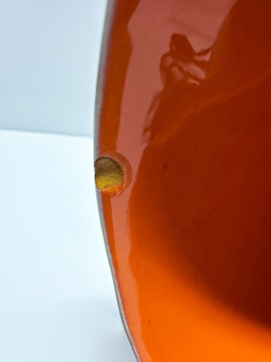 Image 1 of Vallauris ceramic seashell lamp. France, 1970s