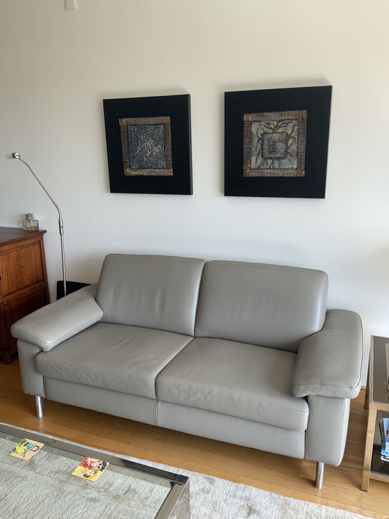 Image 1 of Set di divani in pelle Musterring 2 posti e 2,5 posti