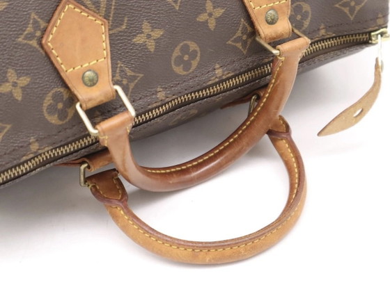Sac Speedy 30 Louis Vuitton – Sacs a main, Cuir, Toile (photo 6 of 15)