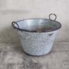 Antico calderone metallico blu (c.1920) – Oggetti decorativi, Rustic (photo 8 of 15)