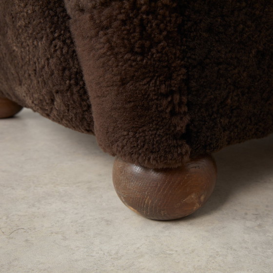 Image 1 of Märta Blomstedt 'Aulanko' fauteuil, jaren 1940