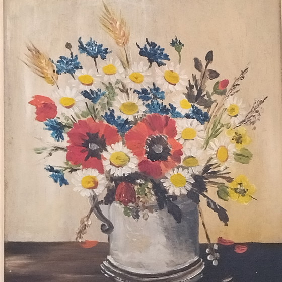 Image 1 of Painting bouquet of flowers