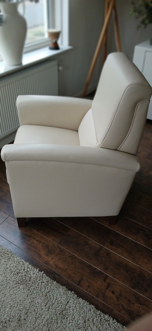 Very Neat Armchair in Cream Beige Color. New condition!