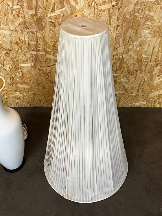 Image 1 of Lámpara de pie XL años 60 y 70 de porcelana KPM de latón Space Age