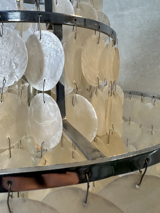 Image 1 of Vintage XL shell chandelier