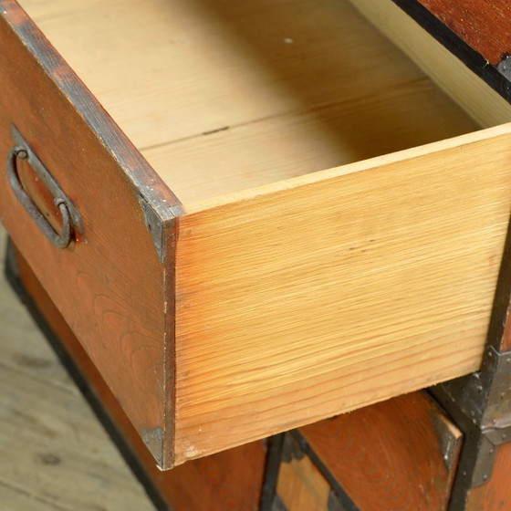 Image 1 of Commode japonaise Tansu, vers 1870