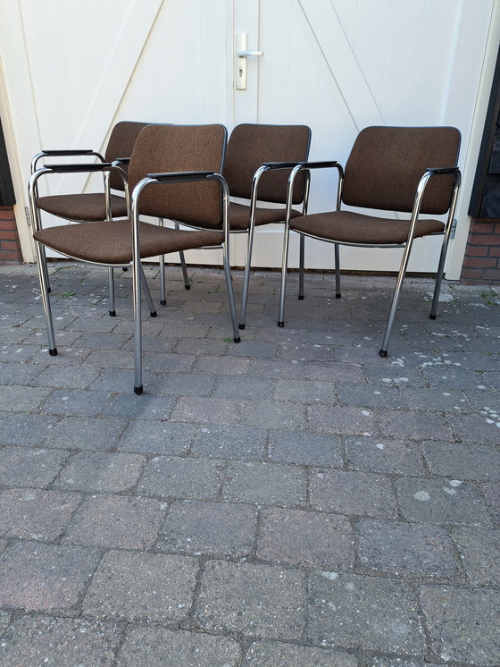 Image 1 of Tube Chairs (4) 1970s