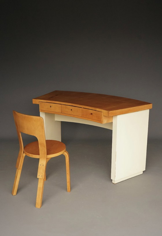 Image 1 of Klein Art Deco Bureau van Gebroeders Reens, jaren 1930