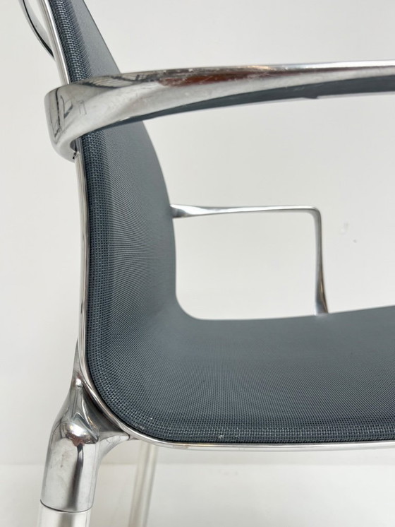 Image 1 of Set of 6 Big Frame 44 chairs by Alberto Meda for Alias, after 2000