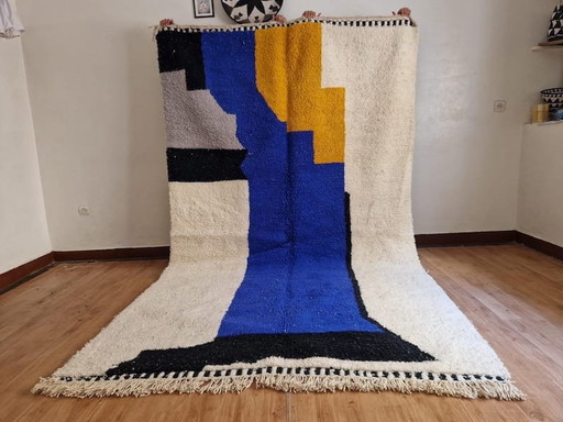 Berberteppich – Handgefertigter traditioneller Teppich, 2/3 m – vloerkleden en tapijten, Wool