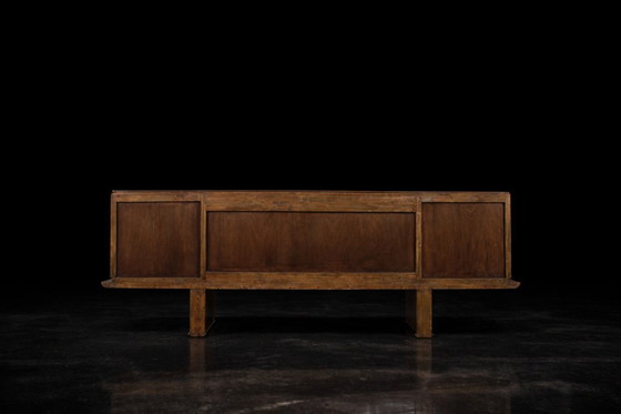 Image 1 of Vintage Rare Large French Art Deco Walnut Buffet, 1920s
