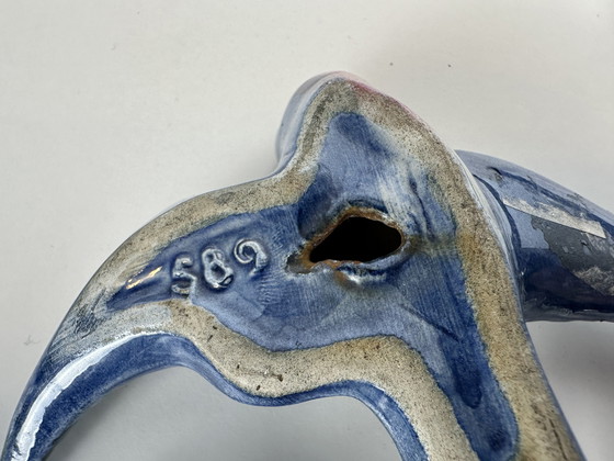 Image 1 of 5x Originele mid-century Wandzwaluwen en hun nesten (2x) - W. Germany