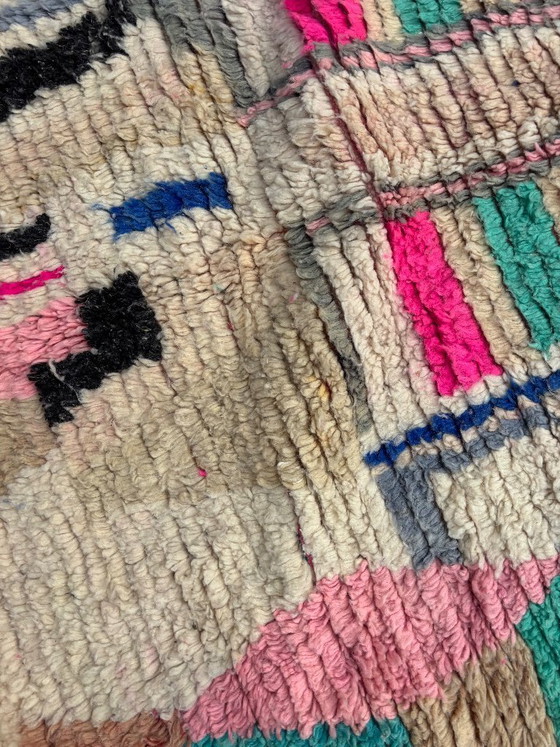 Image 1 of Handgewebter, farbenfroher Boujaad-Teppich, 200 x 300 cm, authentische marokkanische Berberwolle