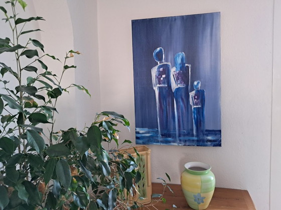 Image 1 of Giancarlo Marcucci - We Are - Artist Painting