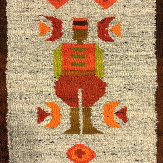 Wool Kelim Wall Hanging Poland 1970s – Wall decoration (photo 2 of 5)