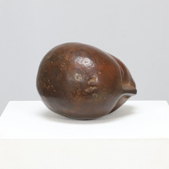 Image 1 of Sculpture en bronze - Tête abstraite, 20e siècle