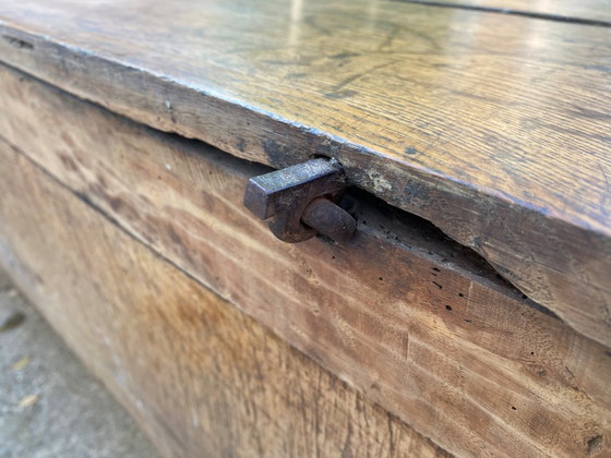 Image 1 of Alte Maie aus massiver Eiche 19. XIX.