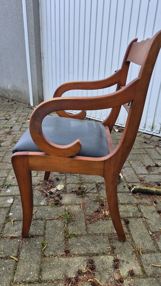 Image 1 of Escritorio de estilo Luis XVI francés