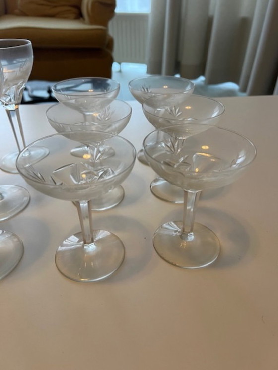 Image 1 of crystal glasses