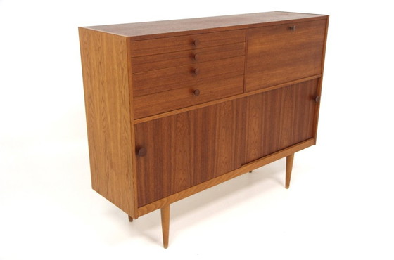 Image 1 of Scandinavian teak sideboard, Hugo Troeds, Bjärnum Sweden, 1960
