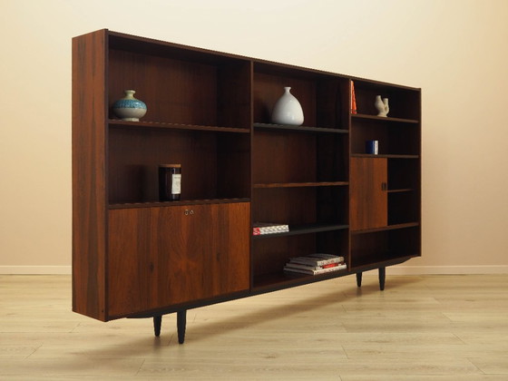 Image 1 of Bibliothèque en palissandre, design danois, années 1970, fabriquée par Farsø Møbelfabrik