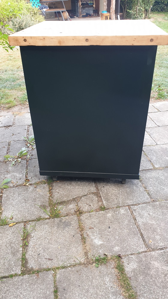 Image 1 of Cassettiera industriale/isola da cucina/banco da lavoro