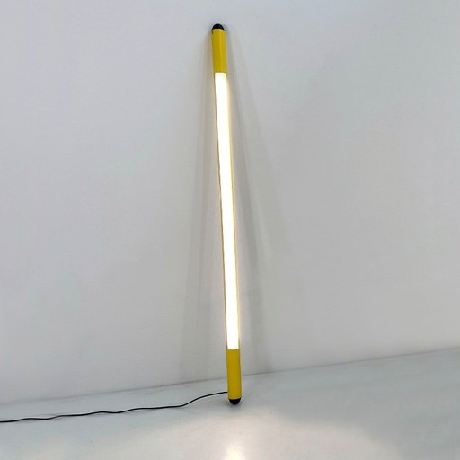 Yellow Large Neon Lamp from DIL, 1980s