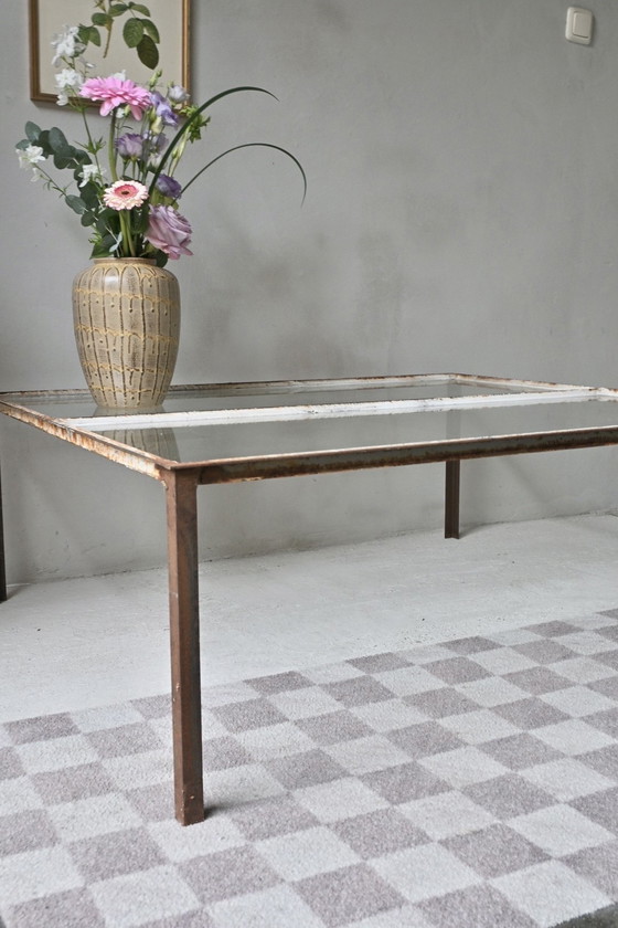 Image 1 of Tavolino da caffè industriale unico