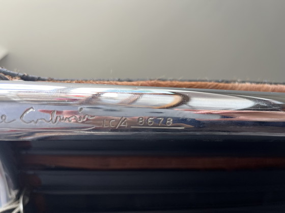 Image 1 of Cassina LC4 antigua, piel de poni original