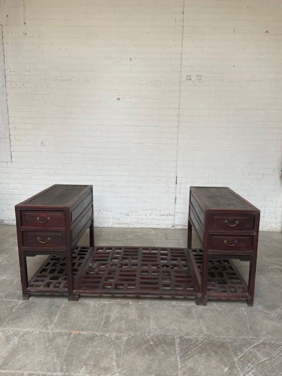 Image 1 of Chinesischer Schreibtisch eines Arztes 19. Jahrhundert