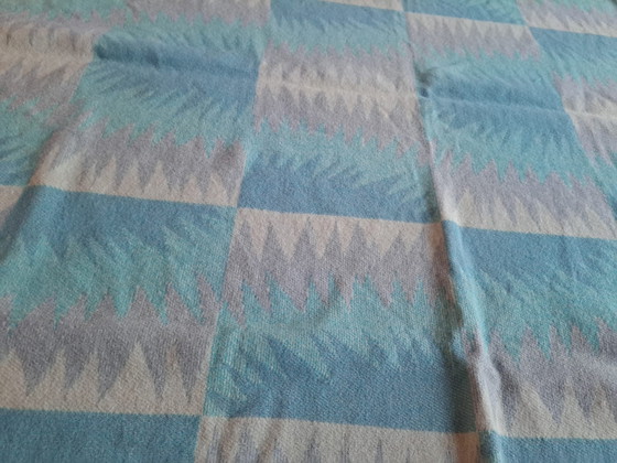 Image 1 of Coperta di lana vintage – realizzata appositamente per la Wool Federation – 177 x 223 cm
