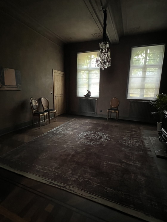 Tappeto di design Louis De Poortere Fading World Tappeto a medaglione – Ebano – 280 × 360 cm (photo 8 of 15)