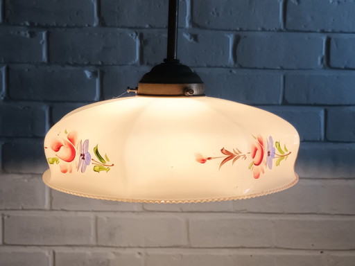 Pendant Lamp Pink Opaline