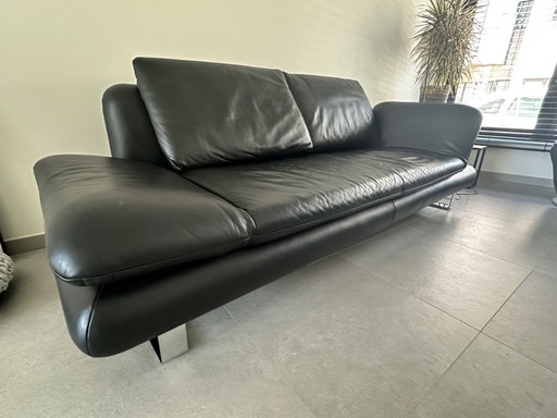 Koinor 2,5 places en cuir – 2 zitsbanken, Leather, Metal