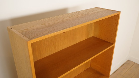 Image 1 of Vintage wall cabinet | Bookcase | Oak | Sliding doors