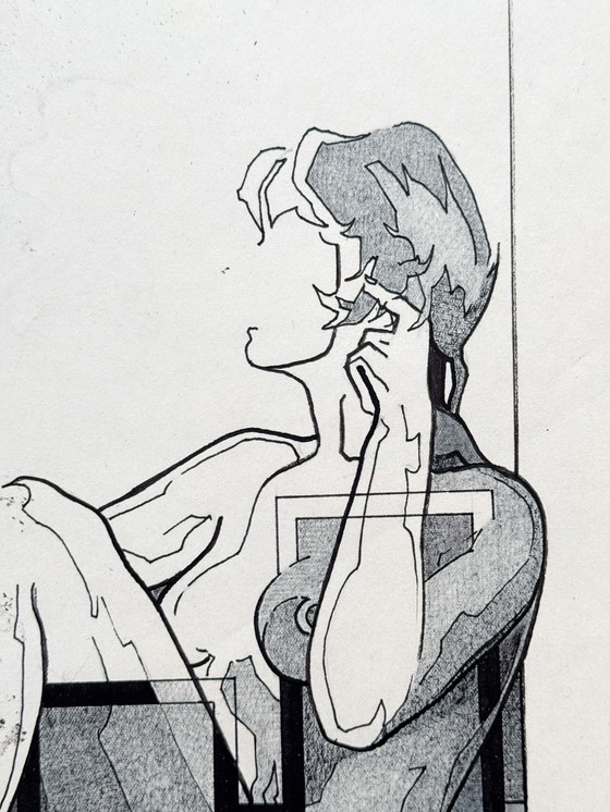 Image 1 of Eugène Eechaut (1928-2019) Diptych 1980