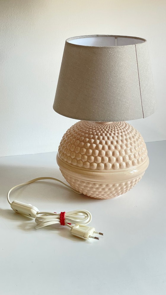 Image 1 of Keramische LAMP KLEIN RINK 1990