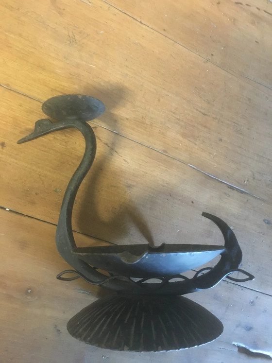 Posacenere in metallo (e portacandele) – Oggetti decorativi, Vintage (photo 2 of 10)