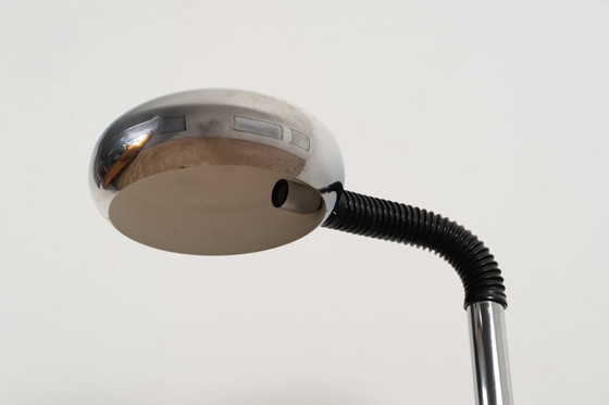 Image 1 of Chrome plated floor light