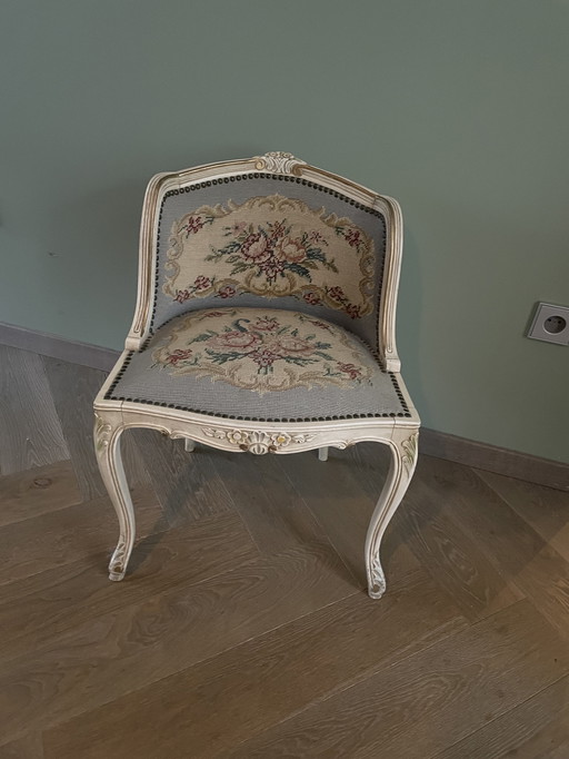 Louis Xv-stijl dames fauteuil
