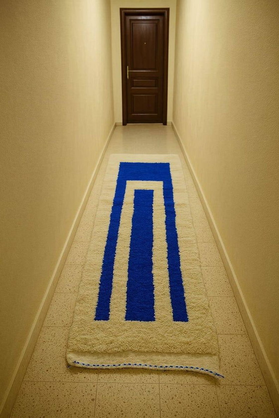 Handmade runner rug 300cm x 75cm – Rugs & carpets, Wool, Modern (photo 6 of 6)
