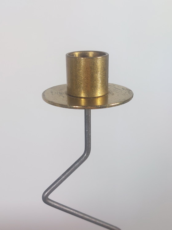 Image 1 of 3x candelieri vintage Ikea Ehlen Johansson Krasen in metallo e granito