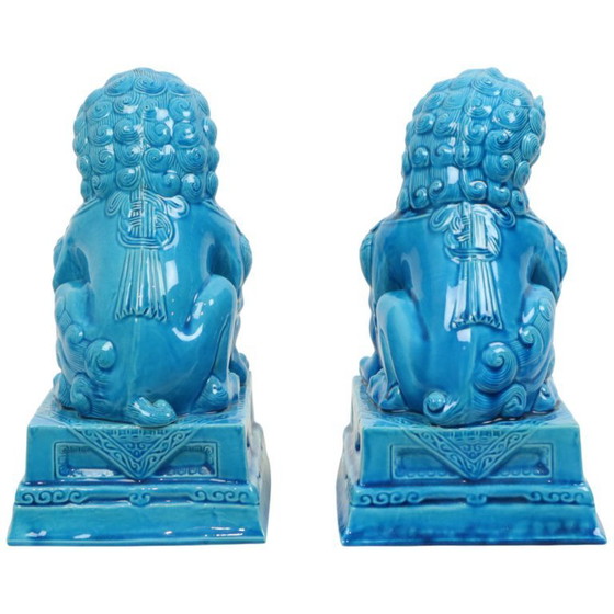 Image 1 of Groot Koppel Tempelleeuwen Foo Dogs