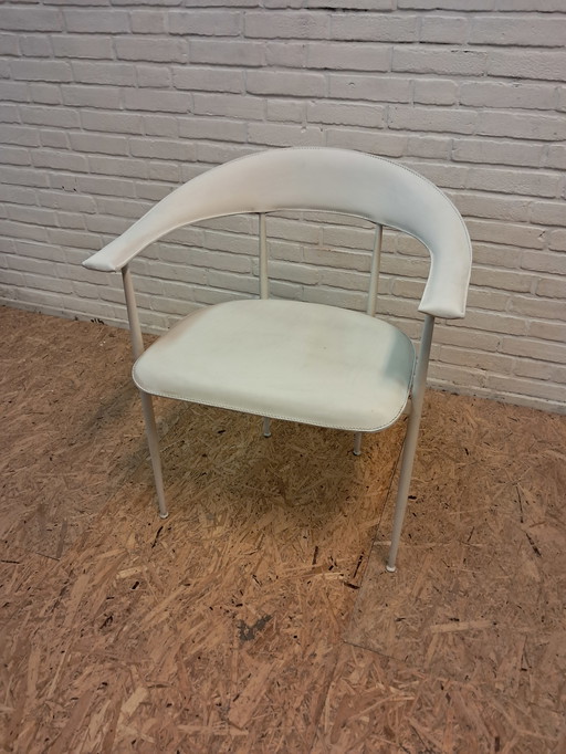 Fasem P40 chair, leather