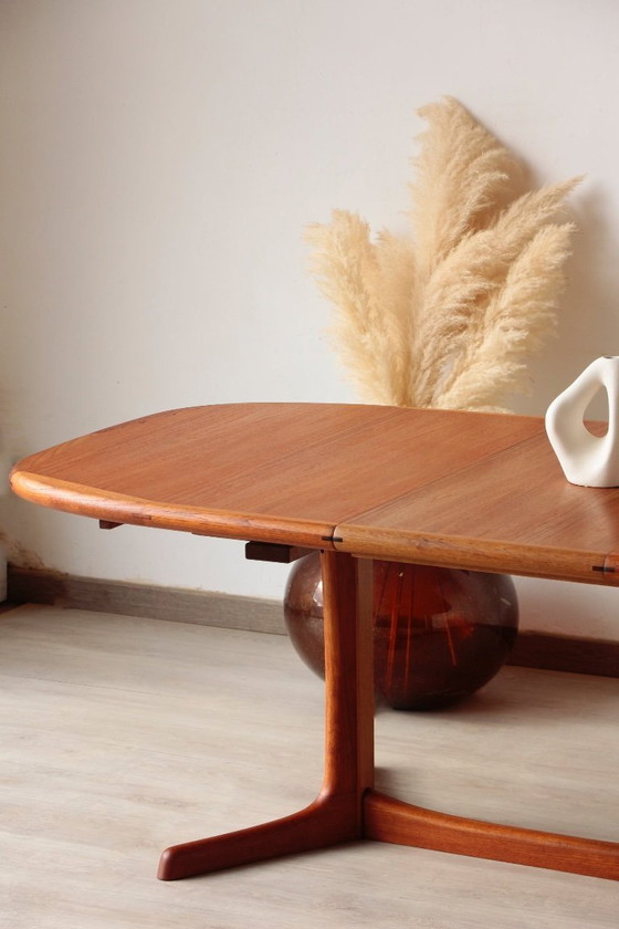 Image 1 of Vintage Dyrlund Teak Dining Table – The Excellence of Danish Design