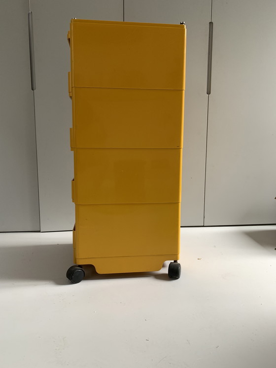 Image 1 of Boby Trolley Joe Colombo Giallo, Extra Alto
