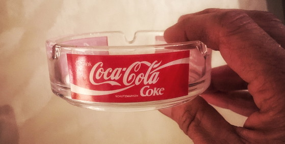 Image 1 of Set of vintage ashtrays from iconic advertising brands, 1970s/80s
