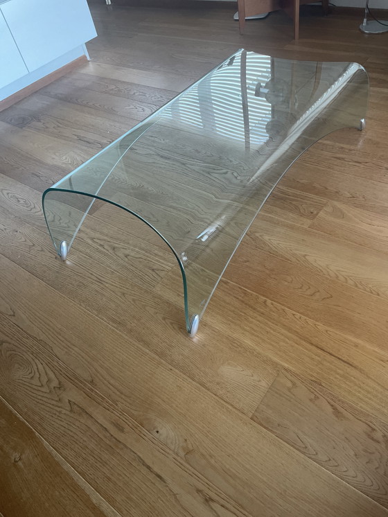 Image 1 of Table basse design en verre Fiam